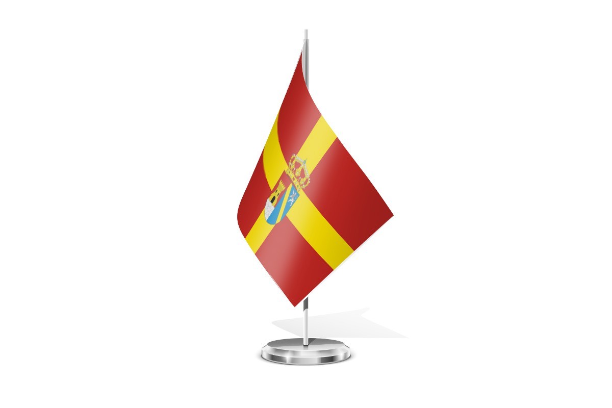 Bandera de mesa de Pedraza