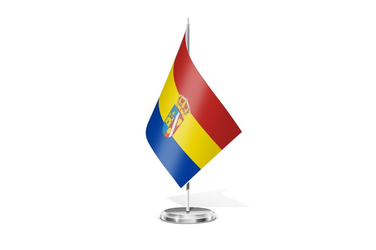 Bandera de mesa de Rapariegos