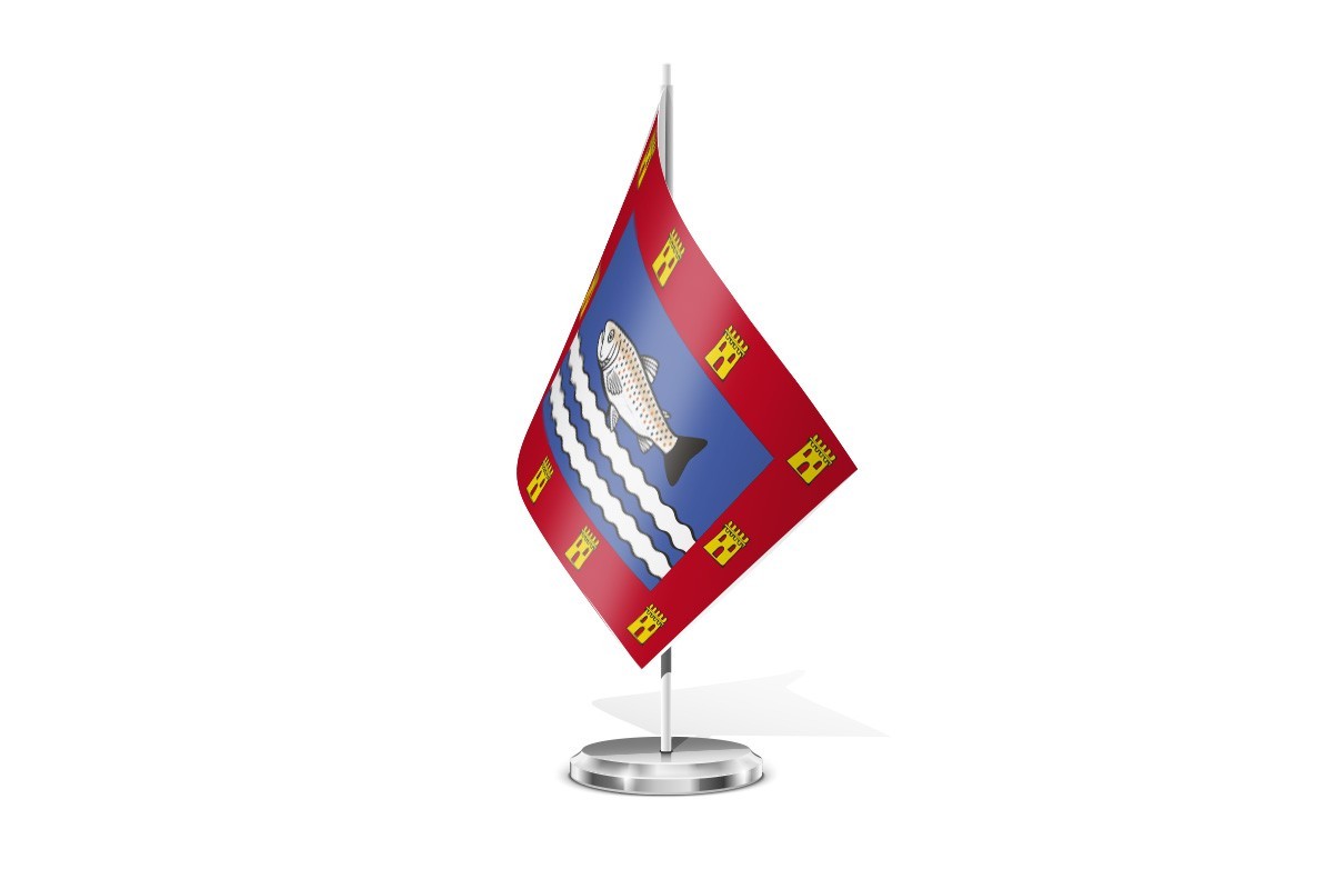 Bandera de mesa de Riaza