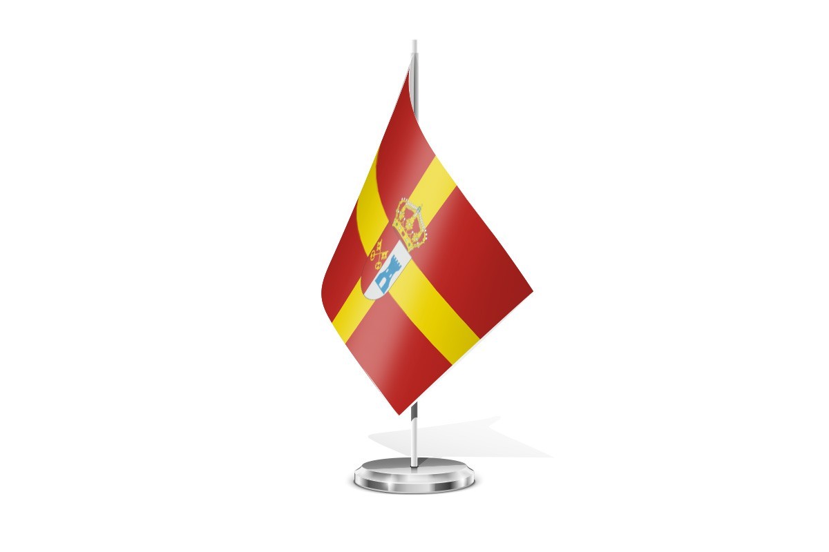 Bandera de mesa de San Pedro de Gaíllos