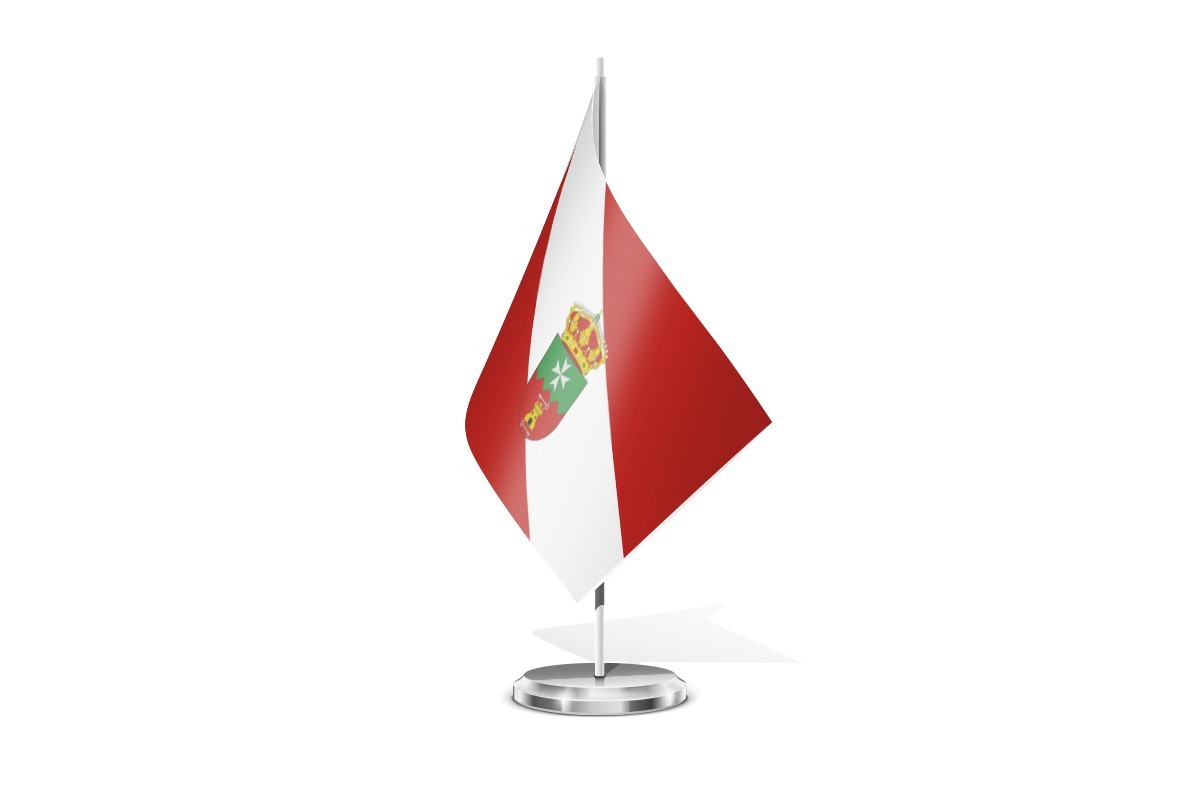 Bandera de mesa de Santo Tomé del Puerto