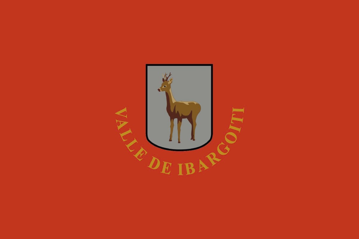 Bandera de Ibargoiti de alta calidad para exterior Bandera de Ibargoiti de alta calidad para exterior