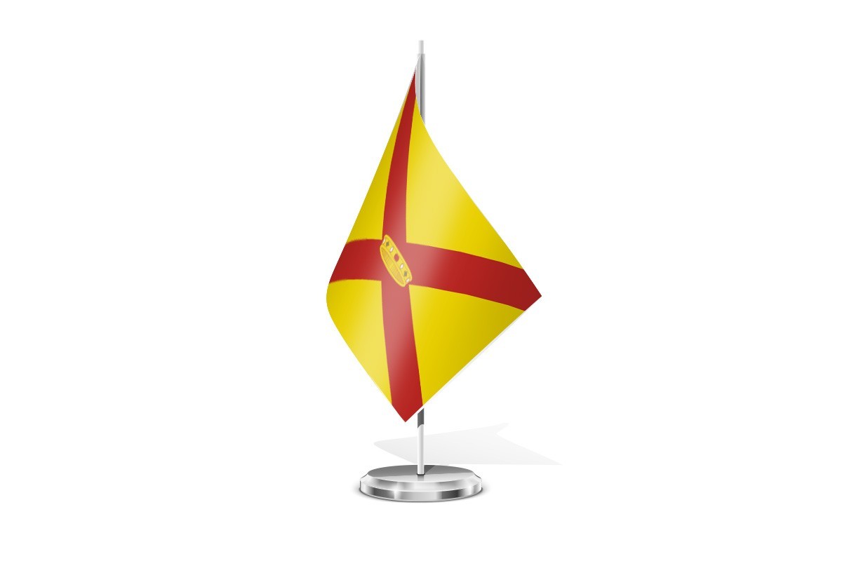 Bandera de mesa de Veganzones