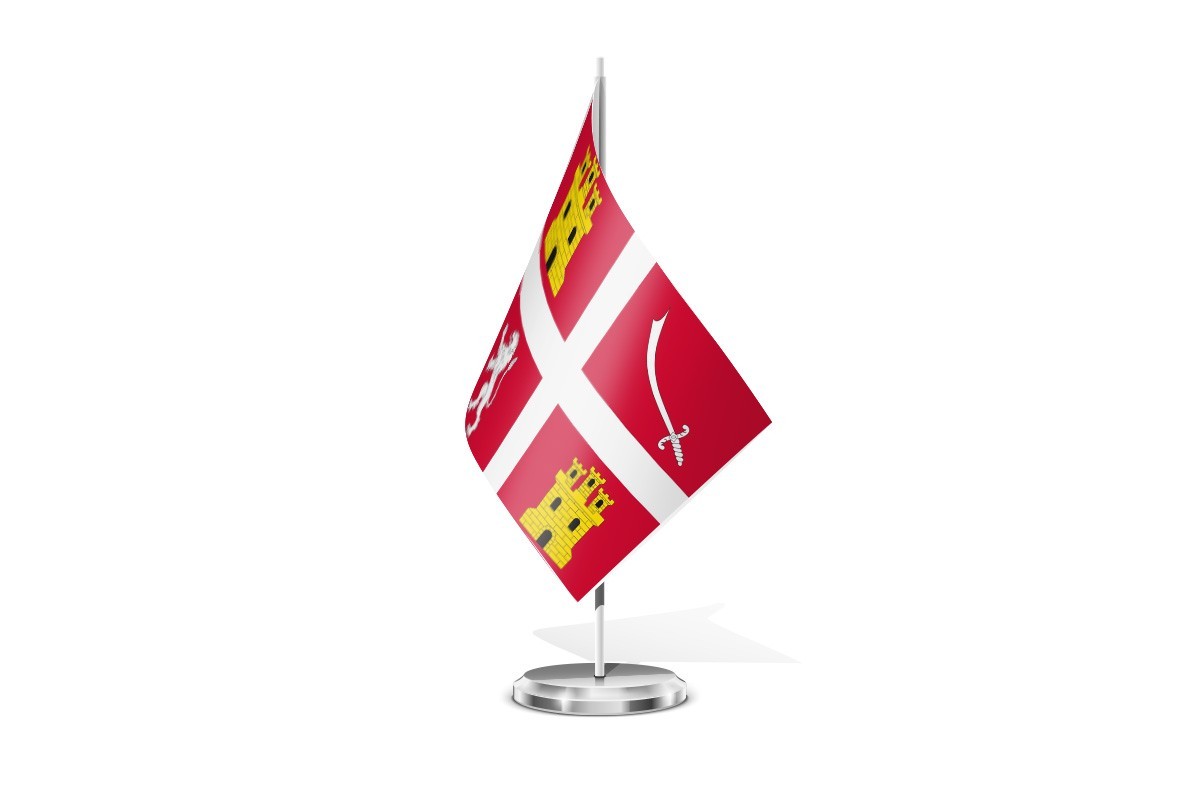 Bandera de mesa de Alcañices