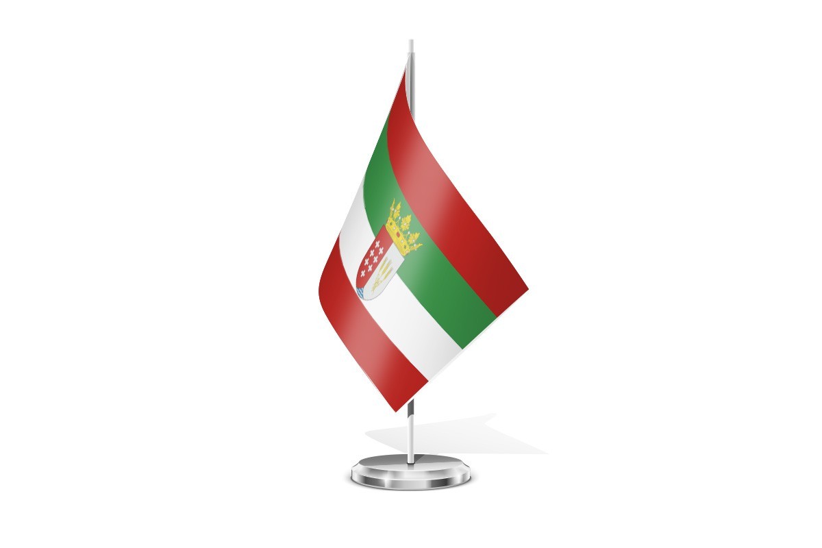 Bandera de mesa de Almaraz de Duero
