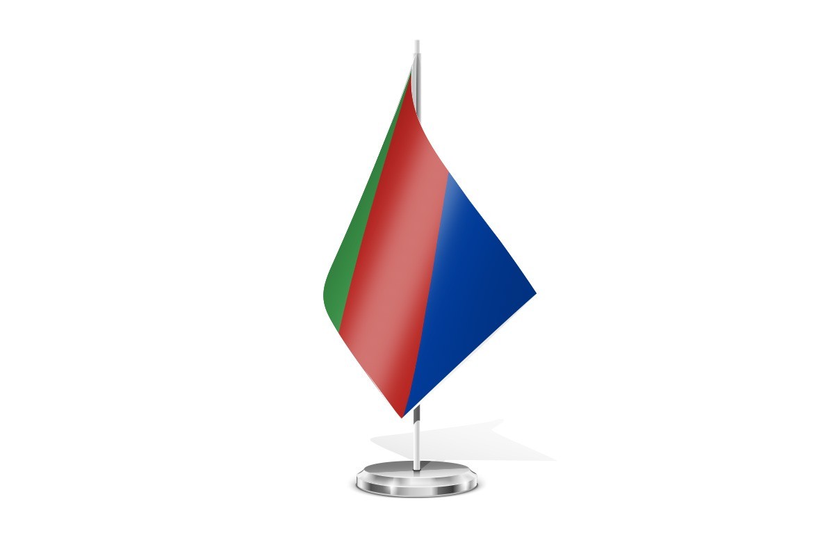 Bandera de mesa de Aspariegos