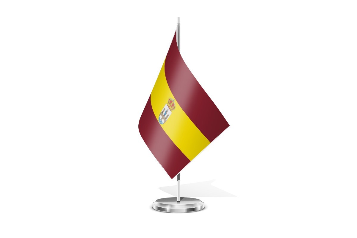 Bandera de mesa de Benavente