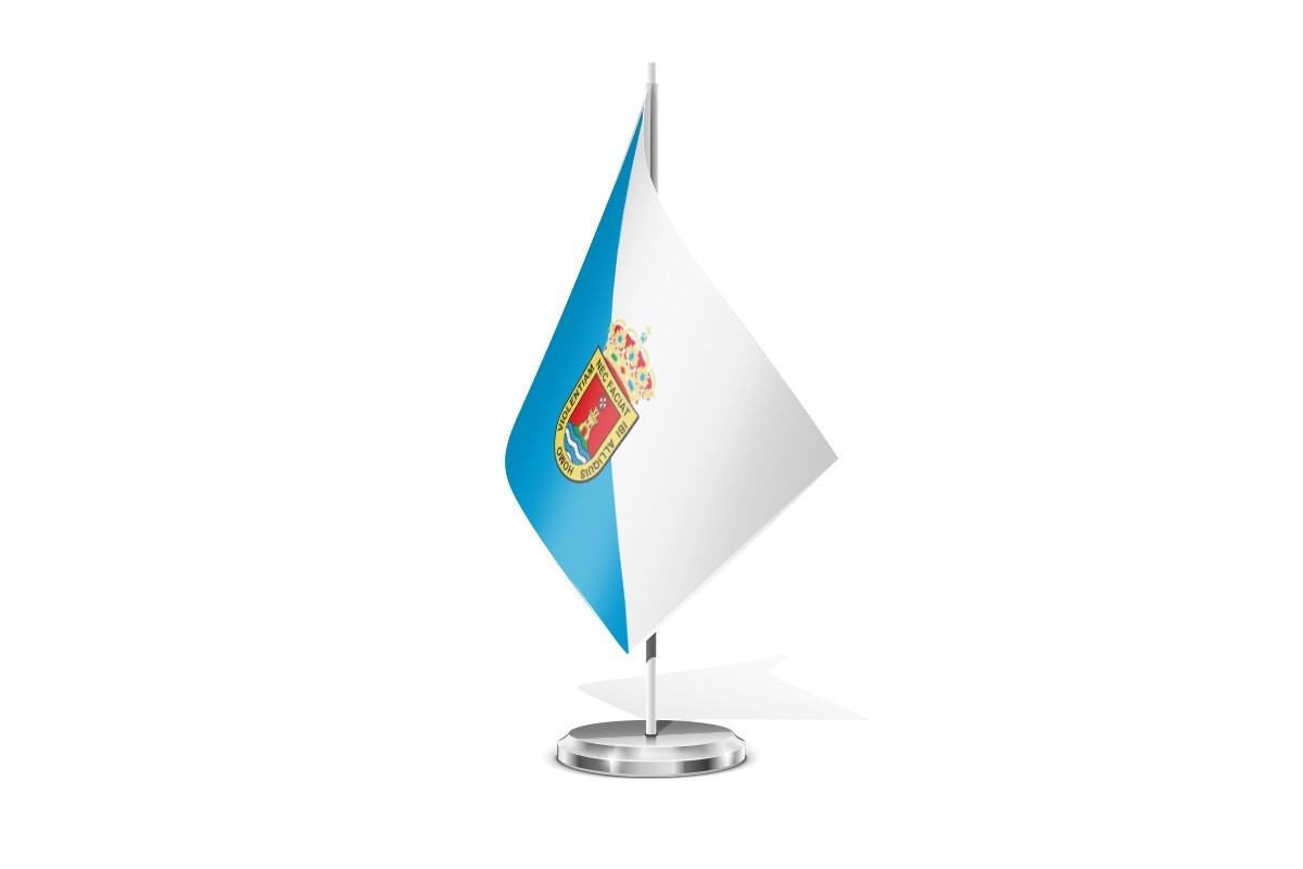 Bandera de mesa de Bóveda de Toro