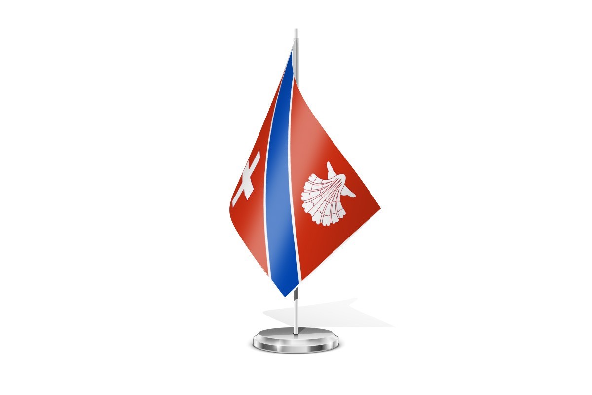Bandera de mesa de Bretó