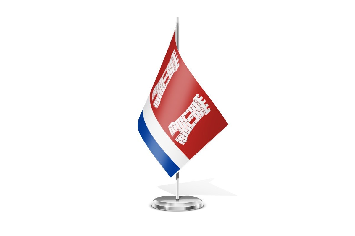 Bandera de mesa de Castrogonzalo