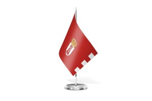 Bandera de mesa de Cubillos 123