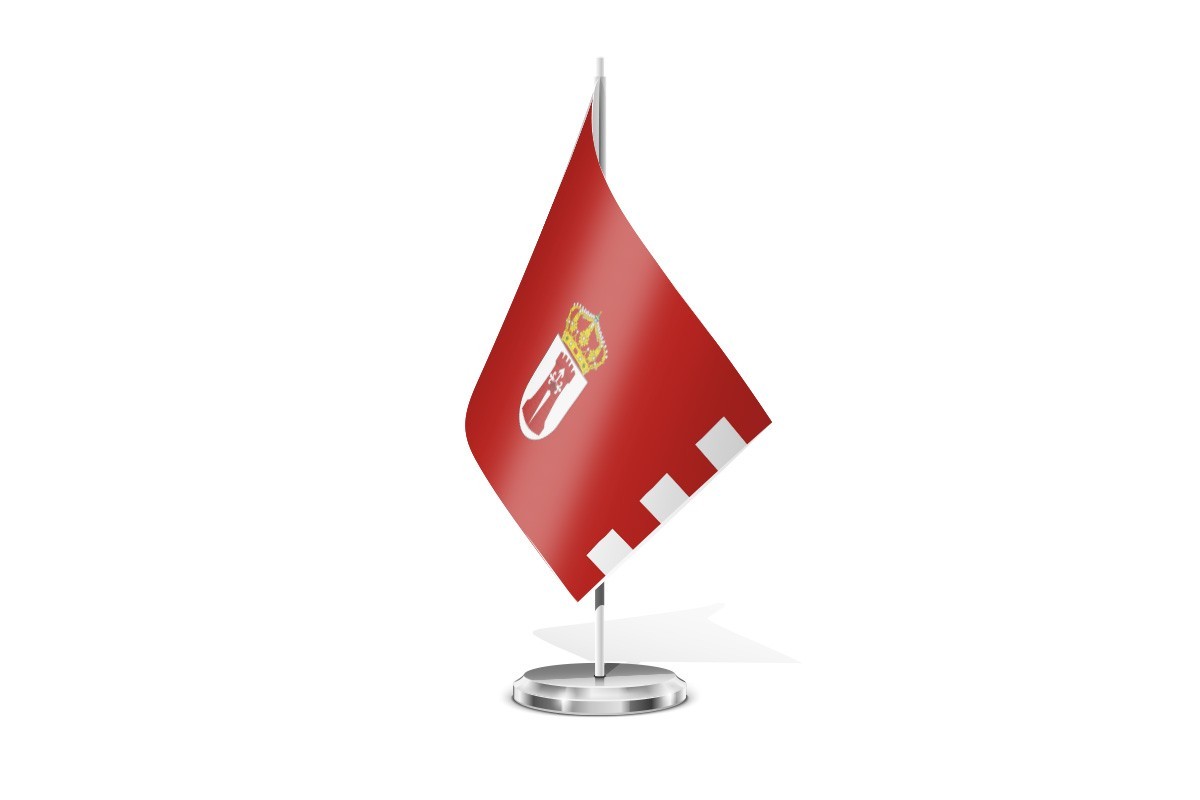 Bandera de mesa de Cubillos