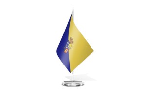 Bandera de mesa de Fariza 123
