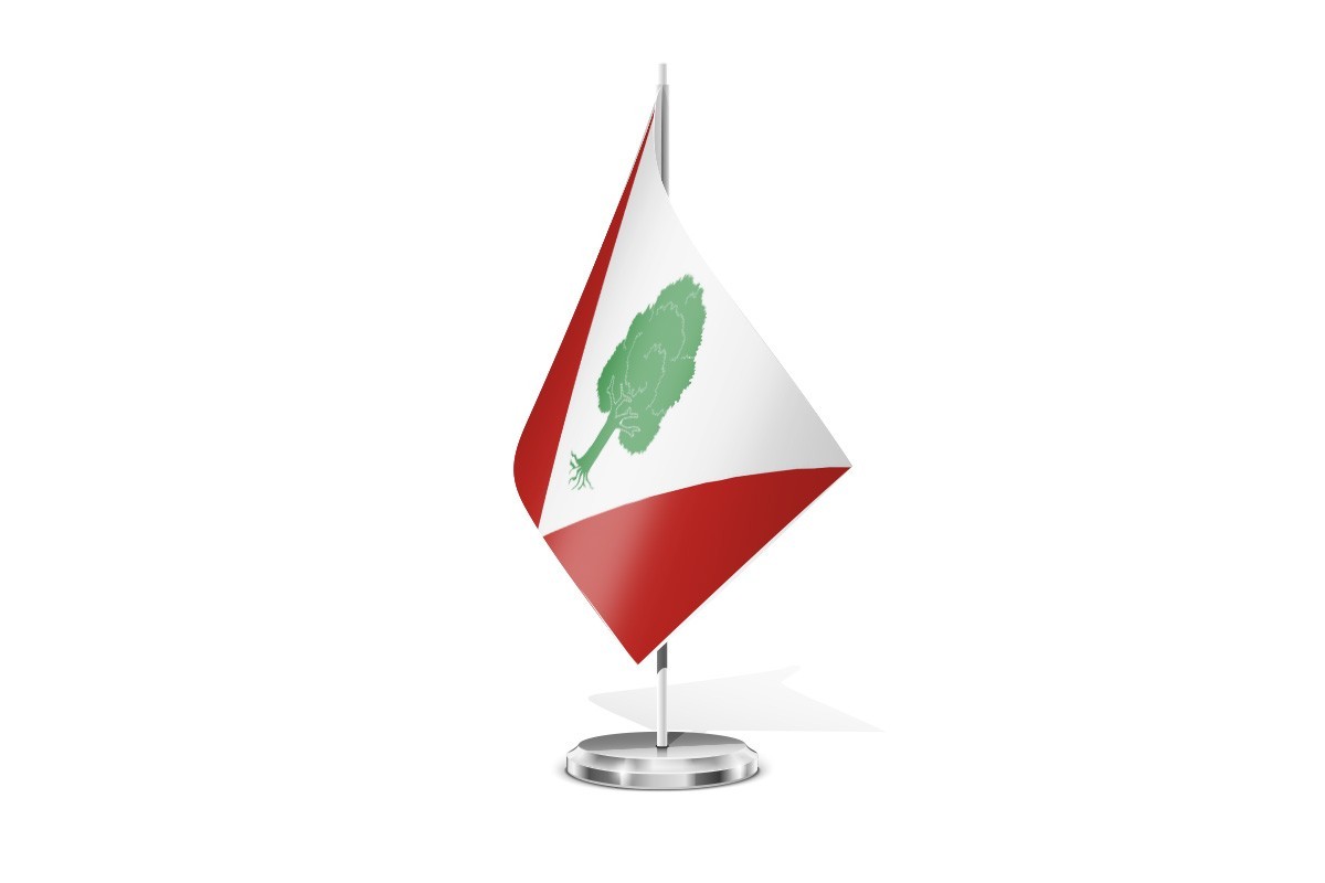 Bandera de mesa de Fresno de la Polvorosa