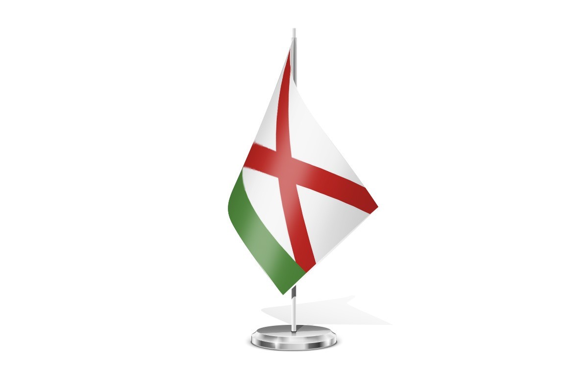 Bandera de mesa de Fresno de Sayago