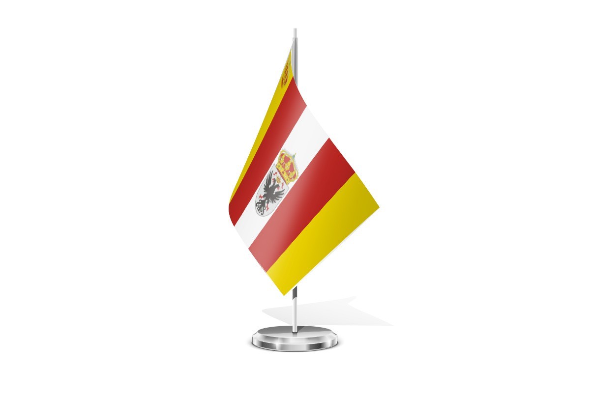 Bandera de mesa de Fuentesaúco