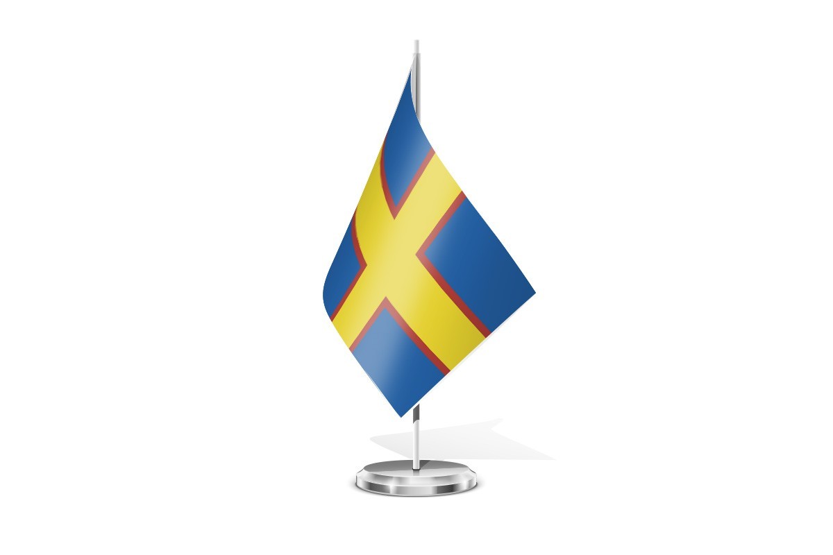 Bandera de mesa de Galende