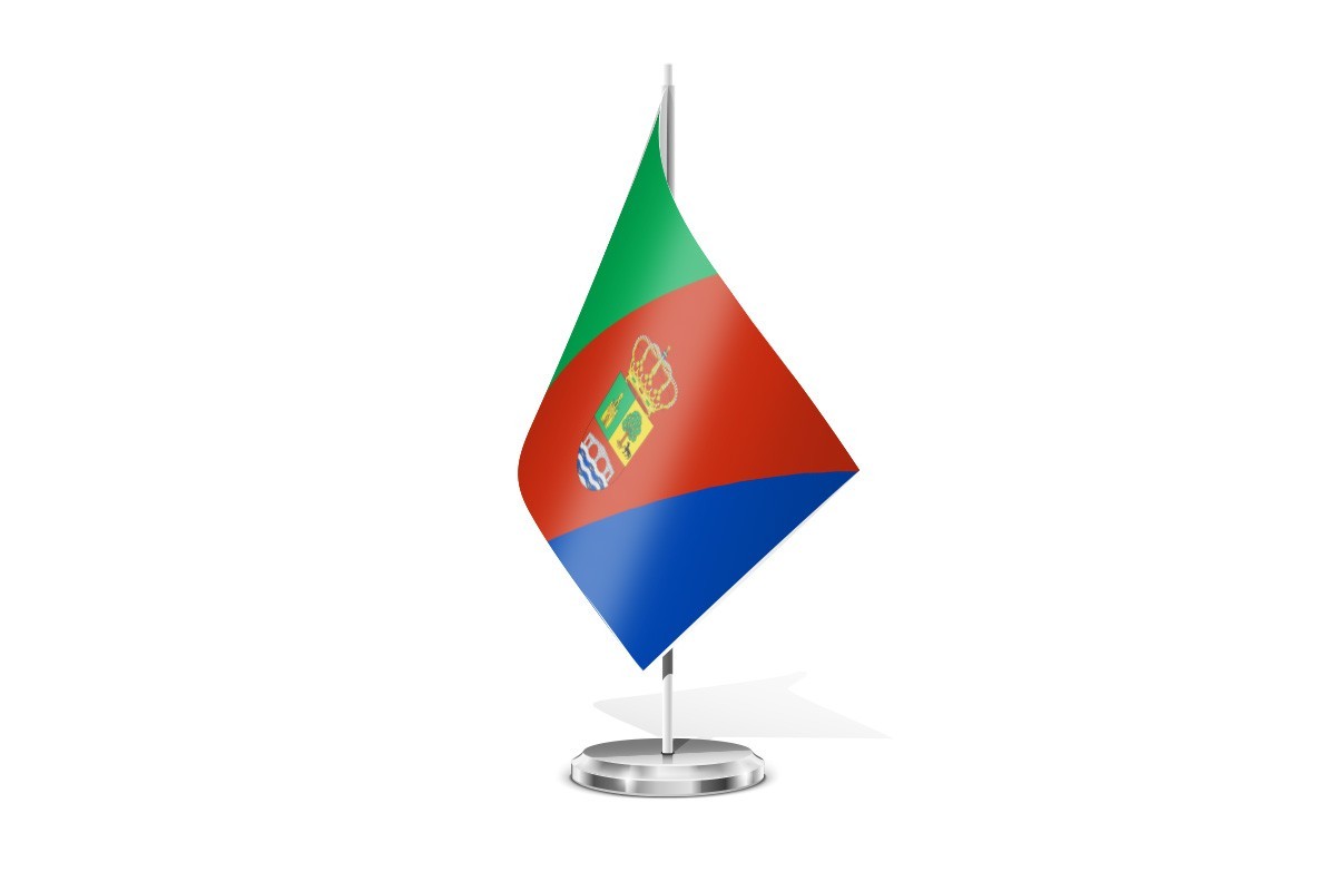 Bandera de mesa de Hermisende