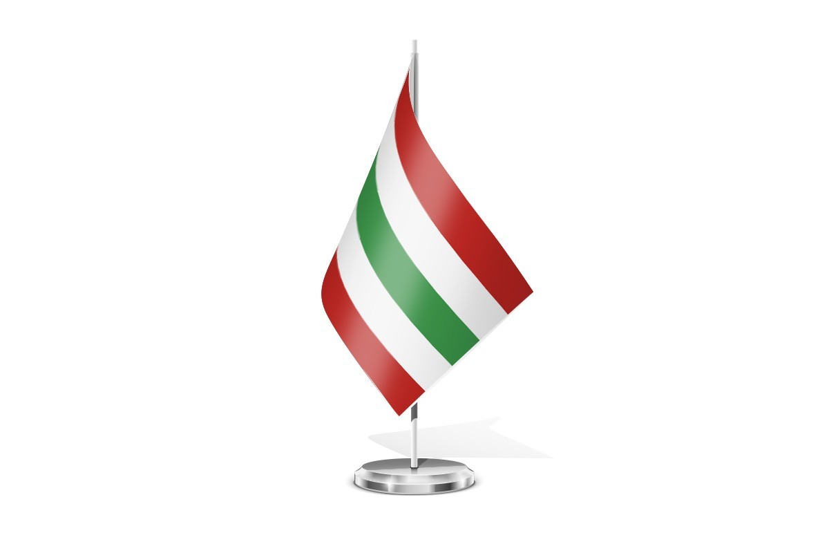 Bandera de mesa de Manzanal del Barco