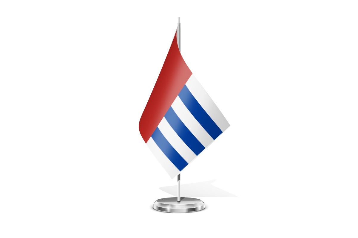 Bandera de mesa de Mayalde