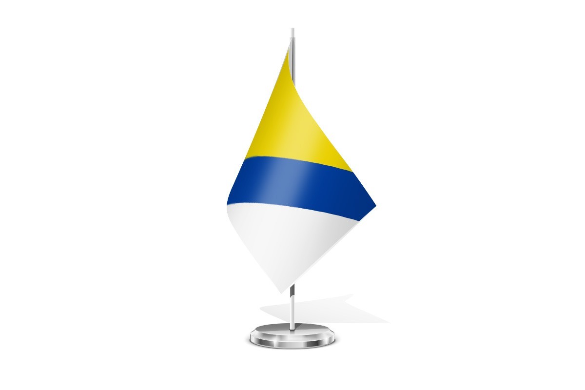 Bandera de mesa de Monfarracinos