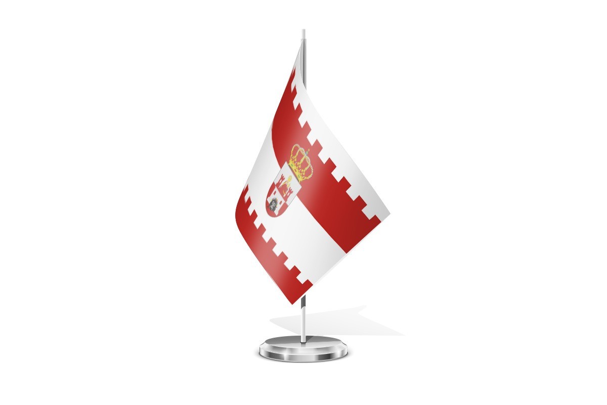 Bandera de mesa de Montamarta