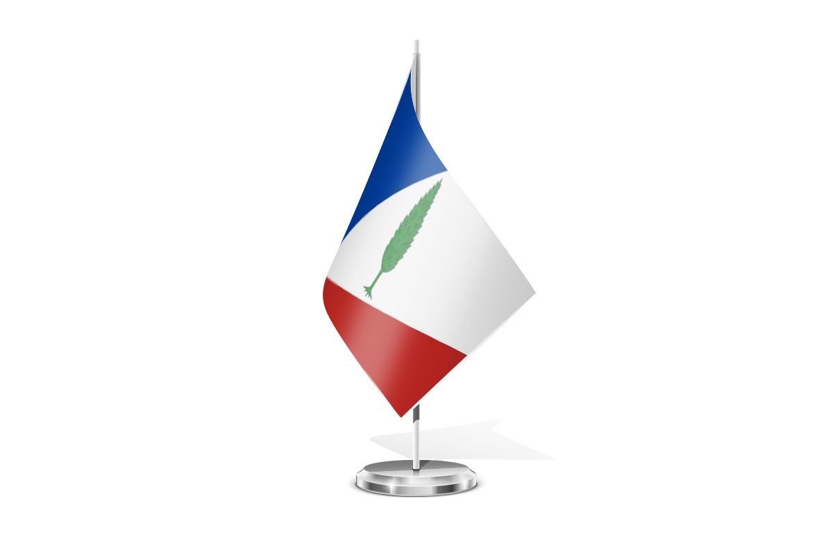 Bandera de mesa de Muelas de los Caballeros