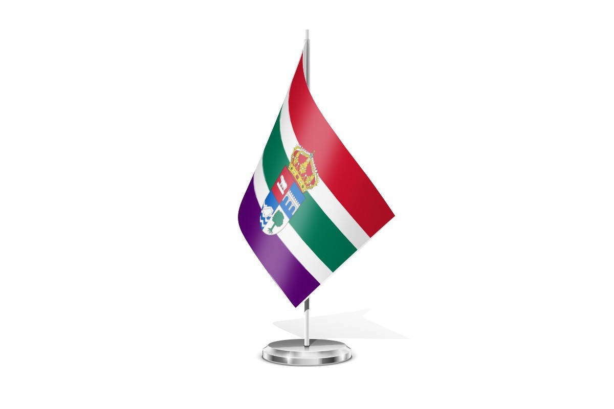 Bandera de mesa de Muelas del Pan