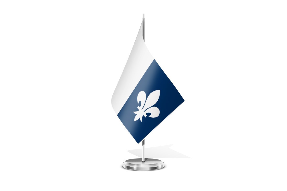 Bandera de mesa de Muga de Sayago