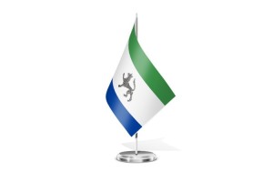 Bandera de mesa de Peque 123