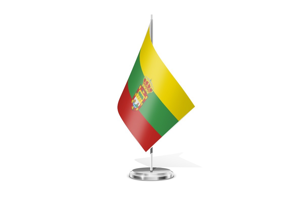 Bandera de mesa de Piñero