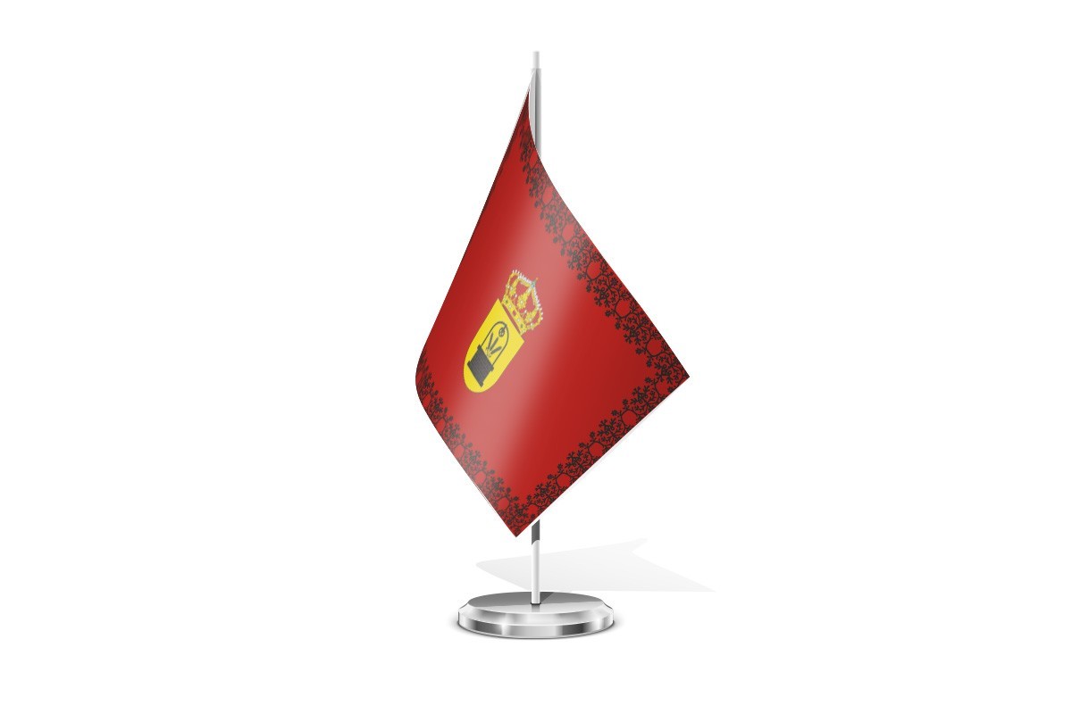 Bandera de mesa de Pozoantiguo