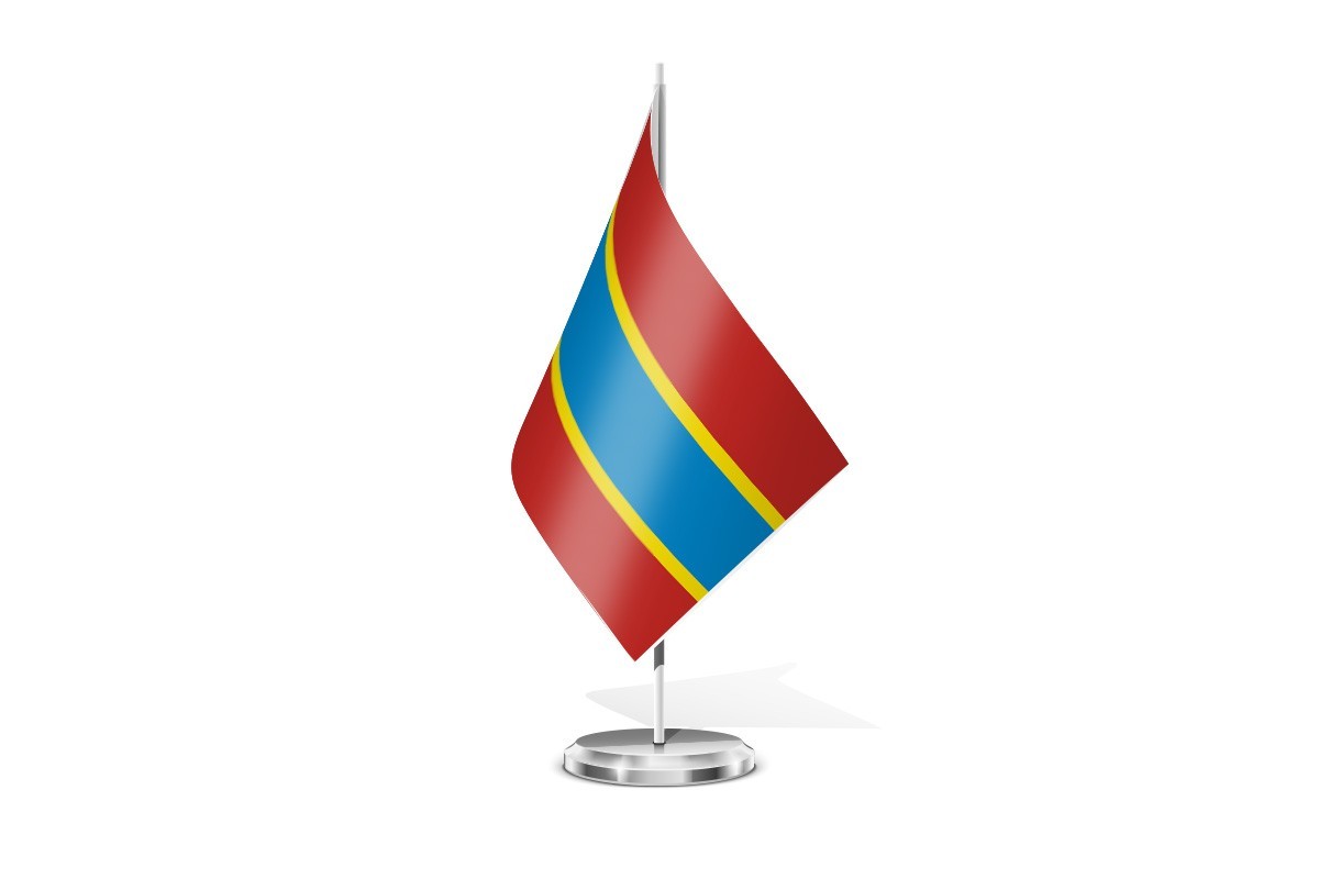 Bandera de mesa de Quintanilla del Monte