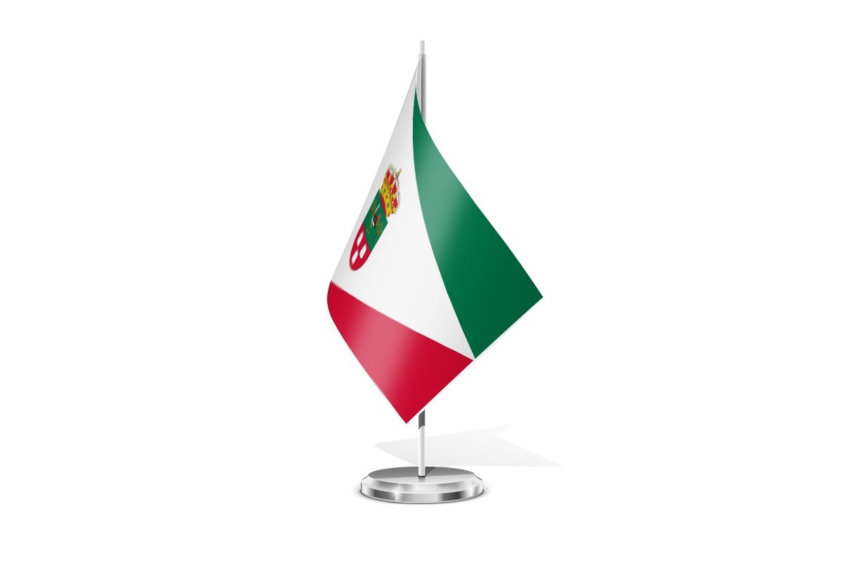 Bandera de mesa de Revellinos