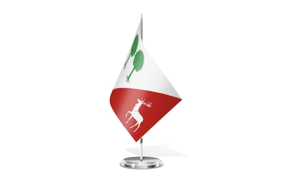 Bandera de mesa de Robleda