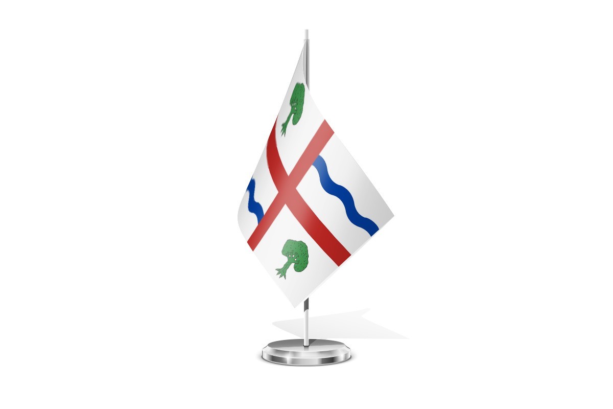 Bandera de mesa de Salce