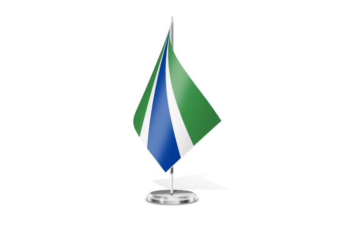 Bandera de mesa de Samir de los Caños