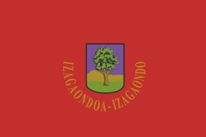 Bandera de Izagaondoa de alta calidad para exterior 123