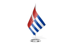 Bandera de mesa de Villabuena del Puente 123