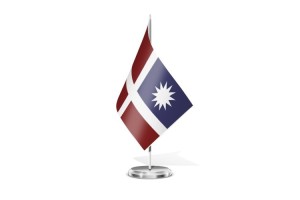 Bandera de mesa de Villaescusa 123