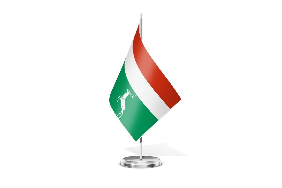 Bandera de mesa de Villardeciervos