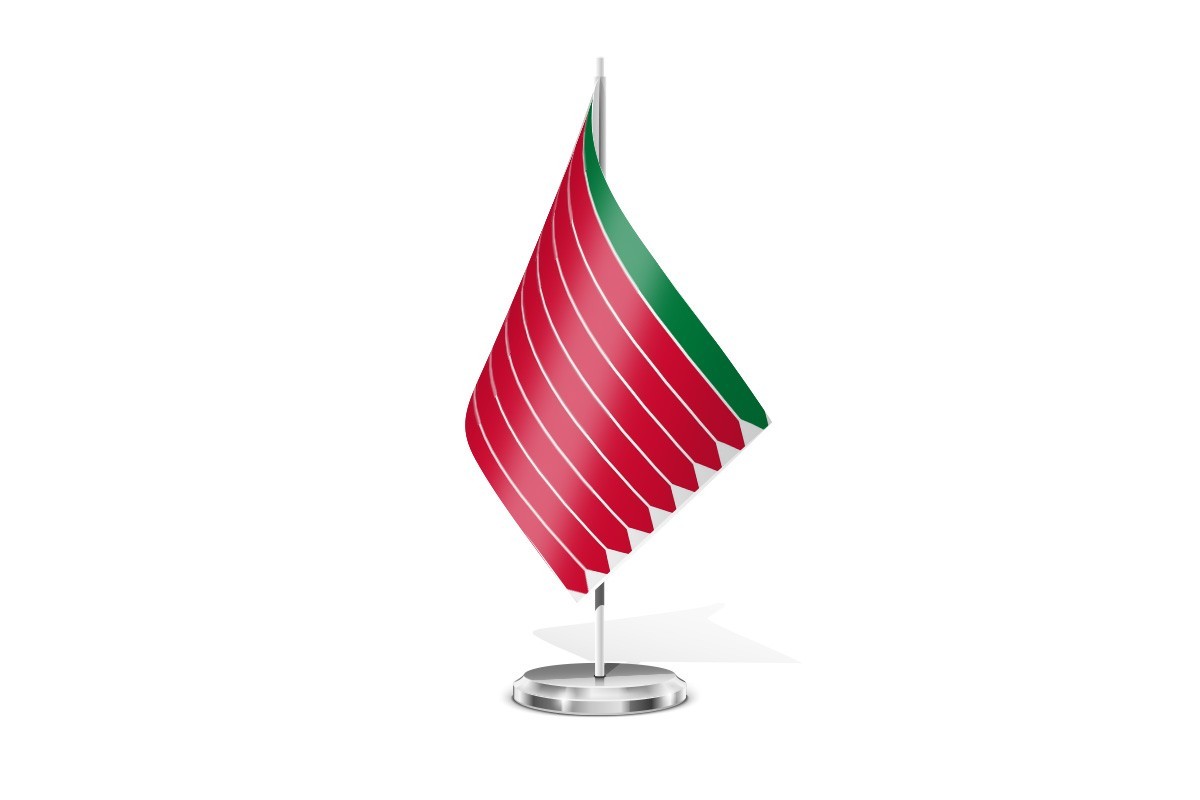 Bandera de mesa de Zamora