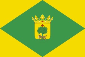 Bandera de mesa de Robres Bandera de mesa de Robres