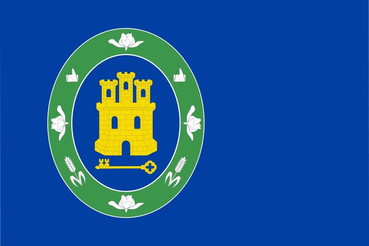 Bandera de mesa de Torres de Barbués