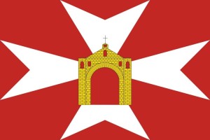 Bandera de mesa de Alberite de San Juan