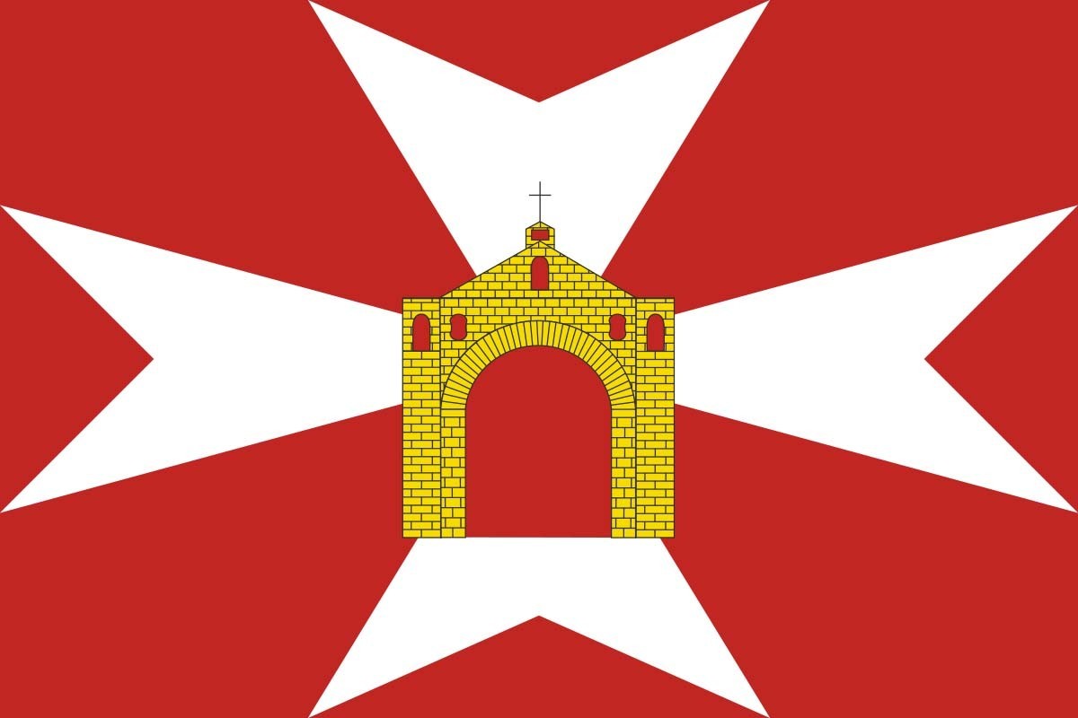 Bandera de mesa de Alberite de San Juan