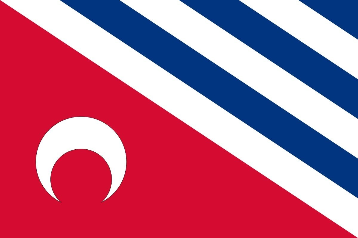 Bandera de mesa de Almonacid de la Sierra