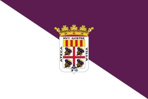 Bandera de mesa de Ateca