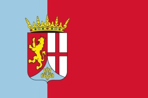 Bandera de mesa de Burgo de Ebro