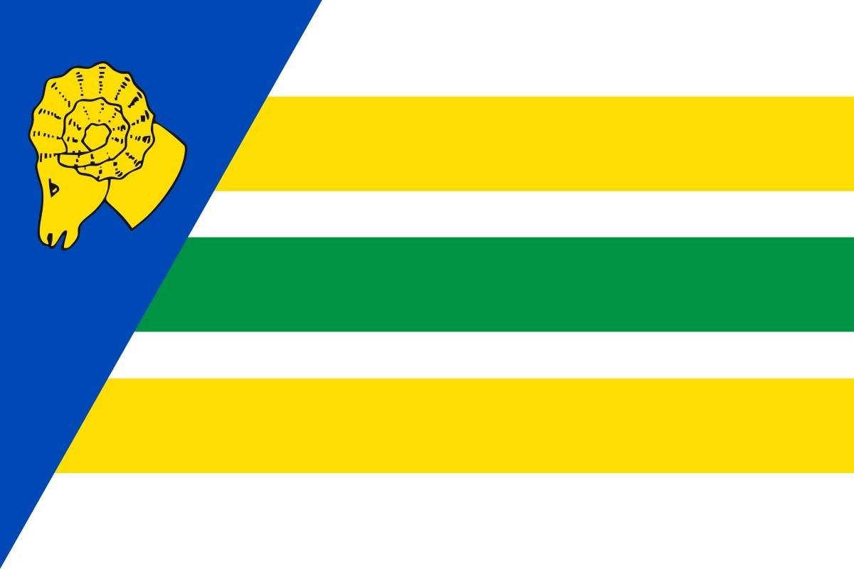 Bandera de mesa de Buste